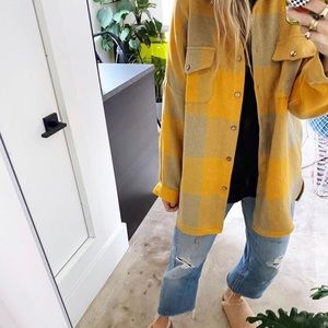 Ascot & Hart Plaid Shacket